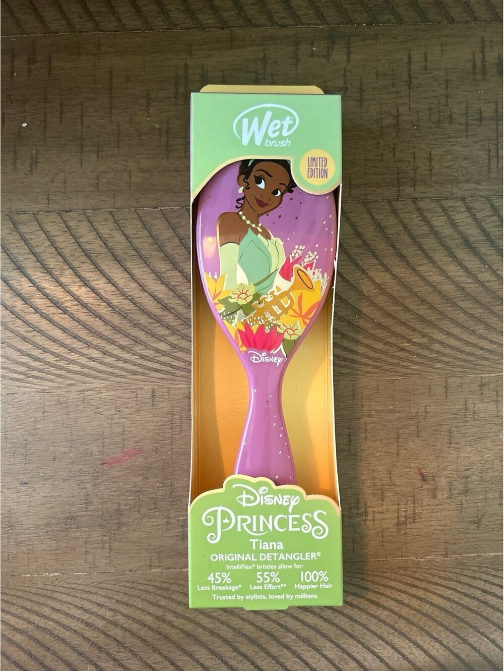 Wet Brush Disney Princess Tiana Original Detangler Limited Edition NEW